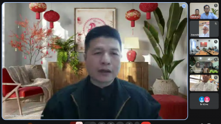 ร่วมประชุมบุคลากรผ่านระบบออนไลน์ (Google Meet) เพื่อรับทราบนโยบายการดำเนินงาน ติดตามผลการปฏิบัติงาน และชี้แจงแนวทางการขับเคลื่อนงานด้านการศึกษาเอกชนให้เป็นไปในทิศทางเดียวกันอย่างมีประสิทธิภาพ