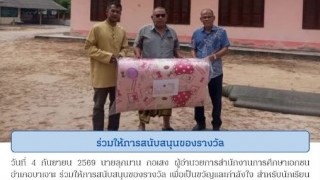 ร่วมให้การสนับสนุนของรางวัล