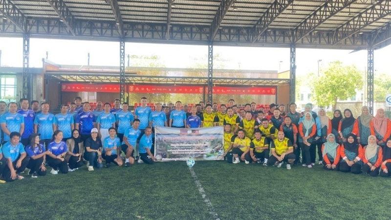 เข้าร่วมกิจกรรมโครงการสานสัมพันธ์อำเภอชายแดนไทย - มาเลเซีย 