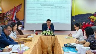 ร่วมประชุมชี้แจงงบอุดหนุนครุภัณฑ์การศึกษาศูนย์การศึกษาอิสลามประจำมัสยิด (ตาดีกา)