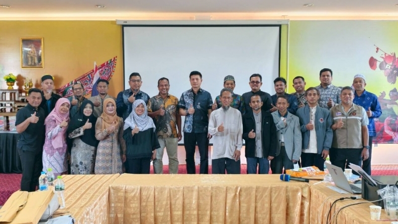 สช.อ.เมืองนราธิวาส ร่วมการประชุมติดตามการจัดทำแบบเรียนแบบฝึกศูนย์การศึกษาอิสลามประจำมัสยิด (ตาดีกา) (อิบตีดาอียะฮ)