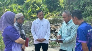 สช.อ.เมืองนราธิวาส ร่วมลงพื้นที่ติดตามความก้าวหน้างานการพัฒนาโครงสร้างด้านกายภาพ (อาคารละหมาด งวดที่ 1) ณ โรงเรียนนราวิทย์อิสลาม