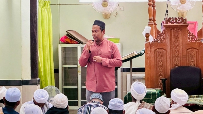 สช.อ.จะแนะ ตรวจเยี่ยมศูนย์ฯ ตาดีกา กูมุง 