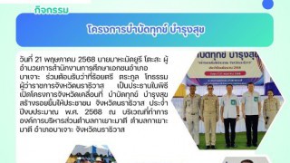 โครงการบำบัดทุกข์ บำรุงสุข