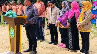 เป็นประธานพิธีเปิดการแข่งขันกีฬาภายในโรงเรียนจริยธรรมวิทยา ประจำปีการศึกษา 2568