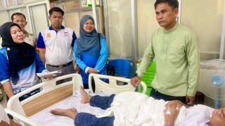 เยี่ยมเยียนและให้กำลังใจนักเรียนโรงเรียนดารุสสาลาม อำเภอระแงะ จังหวัดนราธิวาส
