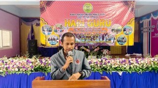 ร่วมกิจกรรมวันครู หัวข้อ : อิกเราะฮ์ (จงอ่าน) แก่นสารแห่งการศึกษาครู คือกลุ่มบุคคลที่มีหน้าที่ในการดูแล บ่มเพาะ และฟื้นฟูอุมมะฮ์ (ประชาคมมุสลิม)) HARI GURU Tema : IQRAK KUPASAN PENDIDIKAN GURU ADALAH GOLONGAN UNTUK RAWAT UMMAH