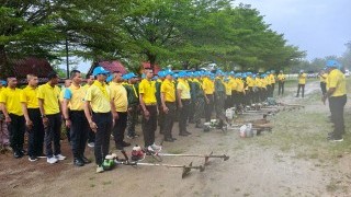 ร่วมกิจกรรมจิตอาสาบำเพ็ญสาธารณประโยชน์