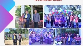 ร่วมพิธีเปิดการแข่งขันกีฬาสี ประจำปี 2568 (ออคิดเกมส์ 2025)