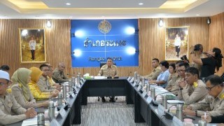 ประชุมหัวหน้าส่วนราชการ ประจำเดือนสิงหาคม 2568 