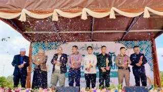 ประธานพิธีเปิดตาดีกาสัมพันธ์ ครั้งที่ ๕ โรงเรียนดารุลนอห์มาฮ์