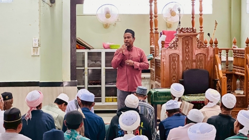 สช.อ.จะแนะ ลงพื้นที่ตรวจเยี่ยม ศูนย์ฯ (ตาดีกา) กูมุง