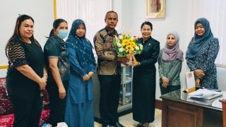 สช.อ.เมืองนราธิวาส  ร่วมแสดงความยินดีกับรองผู้อำนวยการสำนักงานการศึกษาเอกชนจังหวัดนราธิวาสคนใหม่