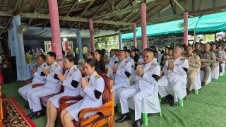เข้าร่วมพระพิธีธรรมสวดพระอภิธรรม