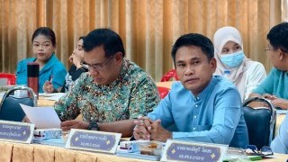 ร่วมประชุมแลกเปลี่ยนเรียนรู้เกี่ยวกับผลการดำเนินการของแต่ละหน่วยงานในปีที่ผ่านมา