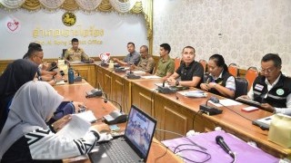 สช.อำเภอเจาะไอร้อง ร่วมประชุมประจำเดือนหัวหน้าส่วนราชการ ประจำเดือนสิงหาคม 2569