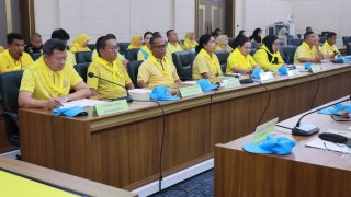 เข้าร่วมประชุมขับเคลื่อนการดำเนินโครงการจิตอาสาพระราชทานจังหวัดนราธิวาส โ