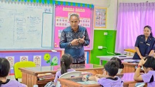 สช.อ.เมืองนราธิวาส ร่วมตรวจเยี่ยมและติดตามการดำเนินงานของคณะกรรมการตรวจและติดตามการให้เงินอุดหนุนโรงเรียนเอกชน ประจำปีงบประมาณ 2569