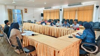 ร่วมประชุมติดตามความคืบหน้าการดำเนินงานก่อสร้างอาคารสำนักงานการศึกษาเอกชนจังหวัดนราธิวาสแห่งใหม่ (ครั้งที่ 7)