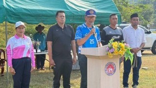 ร่วมพิธีเปิดการแข่งขันฟุตบอลมวลชนอำเภอคัพ ประจำปี พ.ศ 2569