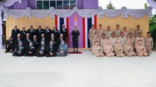 ร่วมเฝ้ารับเสด็จ สมเด็จพระกนิษฐาธิราชเจ้า กรมสมเด็จพระเทพรัตนราชสุดาฯ เสด็จพระราชดำเนินติดตามการดำเนินงานโครงการพัฒนาเด็กและเยาวชนในโรงเรียนโครงการอันเนื่องมาจากพระราชดำริ