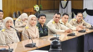 ร่วมประชุมมอบแนวทางการปฏิบัติราชการของผู้ว่าราชการจังหวัดนราธิวาสผ่านระบบออนไลน์ 