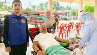 ร่วมบริจาคโลหิตตามโครงการ "70 พรรษา 70 ล้านซีซี เฉลิมพระเกียรติสมเด็จพระกนิษฐาธิราชเจ้า กรมสมเด็จพระเทพรัตนสุดาฯ สยามบรมราชกุมารี” 