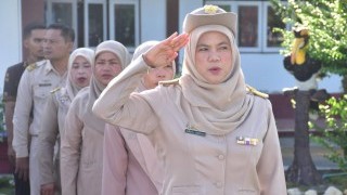 สช.อำเภอเจาะไอร้อง ร่วมกิจกรรมเคารพธงชาติ