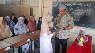 ลงพื้นประชุมผู้ปกครองศูนย์การศึกษาอิสลามประจำมัสยิด(ตาดีกา) อัลบัรโฮม ตำบลแม่ดง อำเภอแว้ง