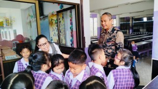 สช.อ.เมืองนราธิวาส ลงพื้นที่โรงเรียนศรสมบูรณ์เพื่อตรวจสอบความพร้อมการขออนุญาตเปลี่ยนแปลงรายการในตราสารจัดตั้งโรงเรียนในระบบ