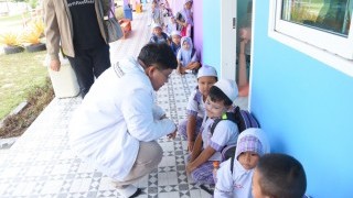 ลงตรวจและติดตามการให้เงินอุดหนุนโรงเรียนเอกชน ประจำปีการศึกษา 2658